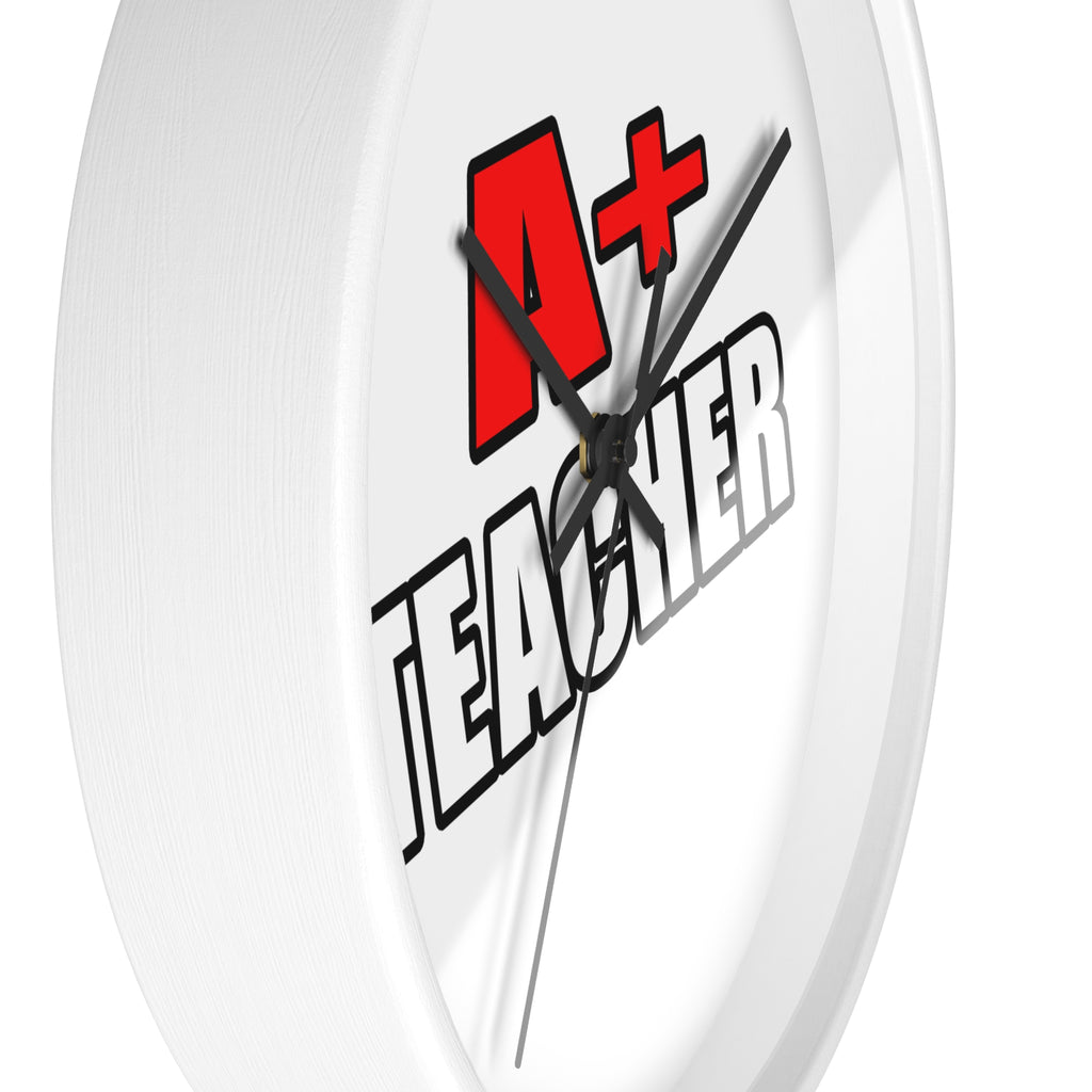 a plus teacher - Wall Clock