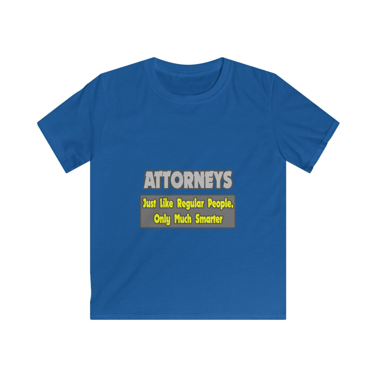 Attorneys...Smarter - Kids Softstyle Tee