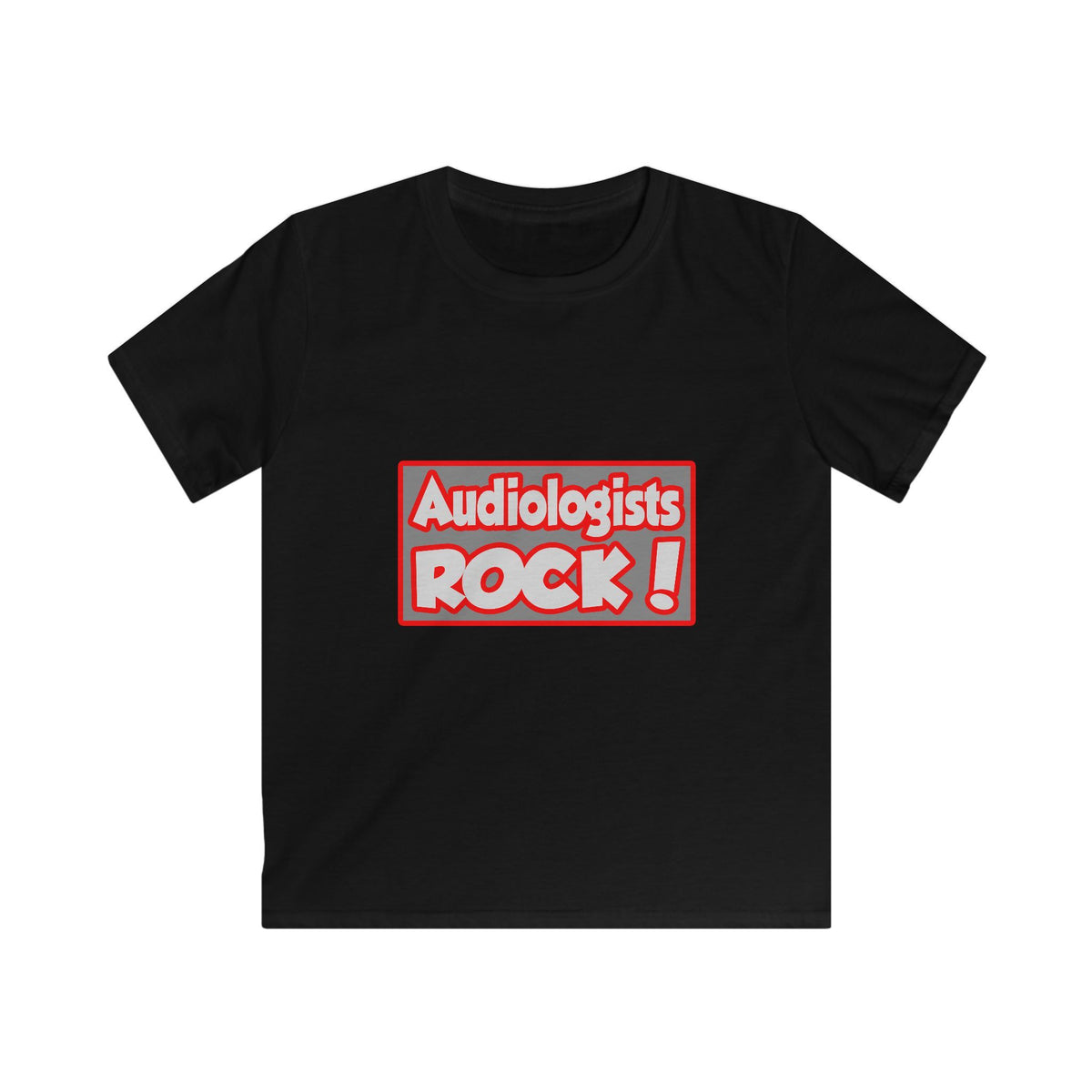 Audiologists Rock! - Kids Softstyle Tee