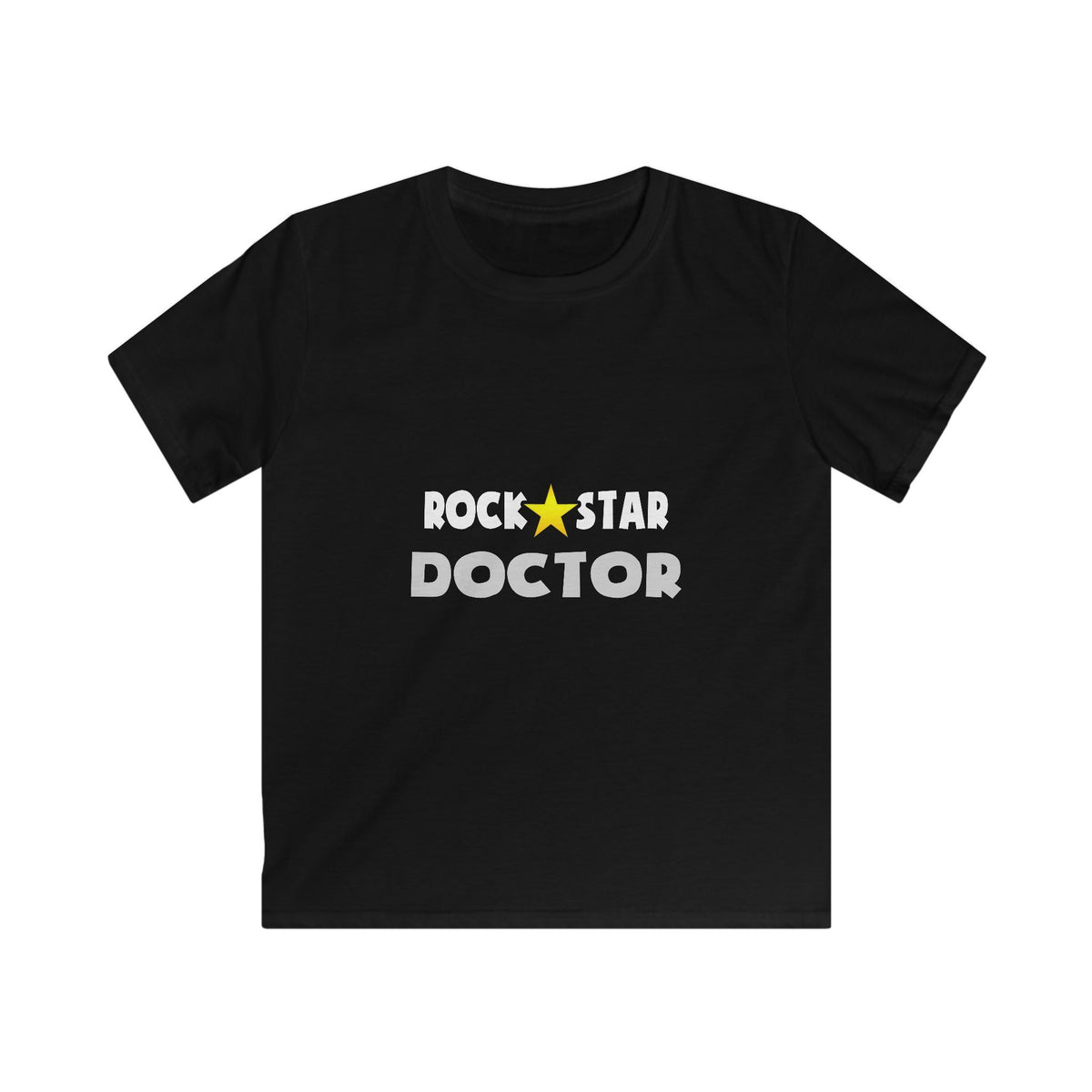 Rock Star Doctor (2) - Kids Softstyle Tee