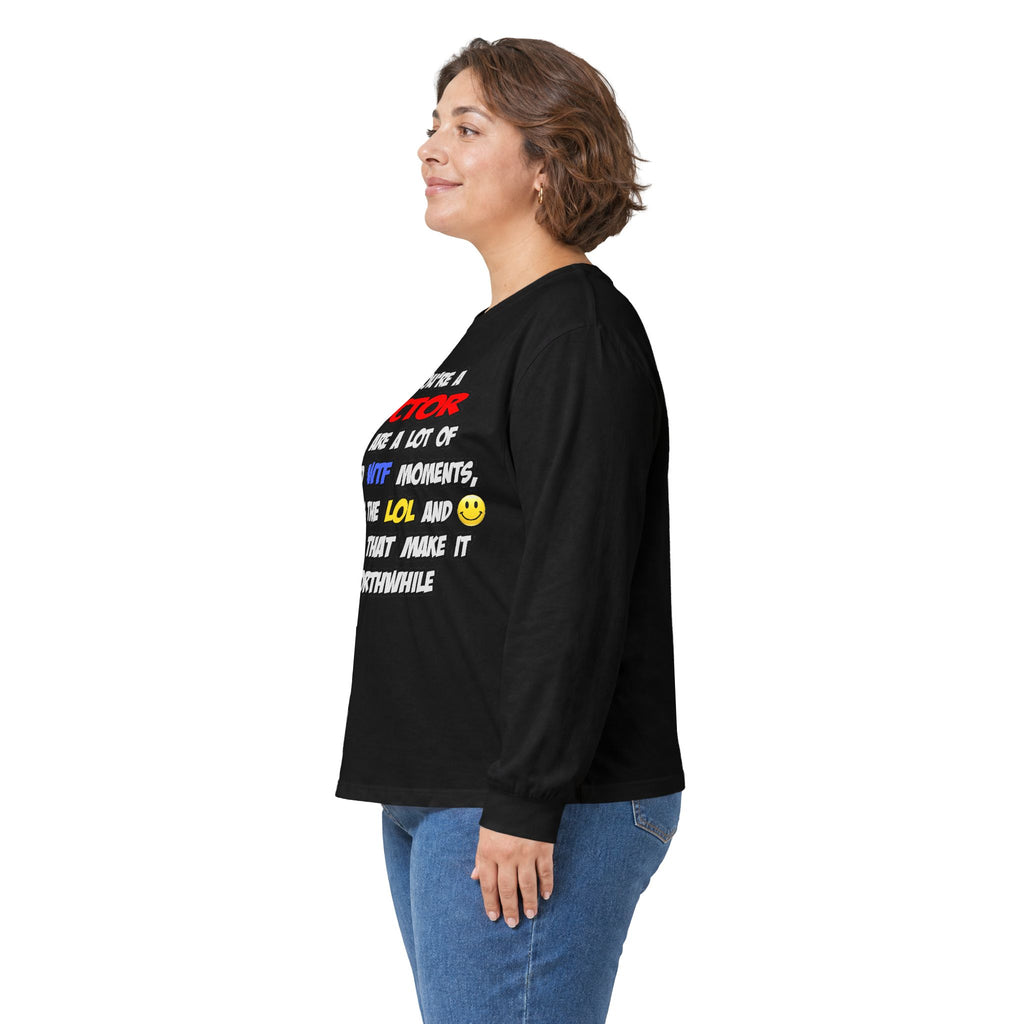 Doctor .. OMG WTF LOL - Unisex Ultra Cotton Long Sleeve Tee