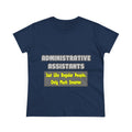 Administrative Assistants...Smarter - Women's Midweight Cotton Tee