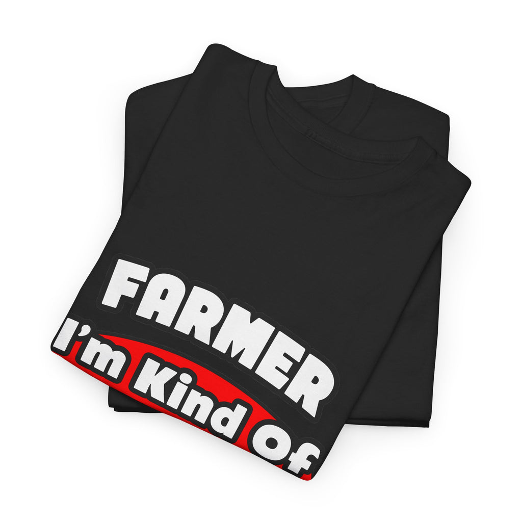 Farmer...Big Deal - Unisex Heavy Cotton Tee