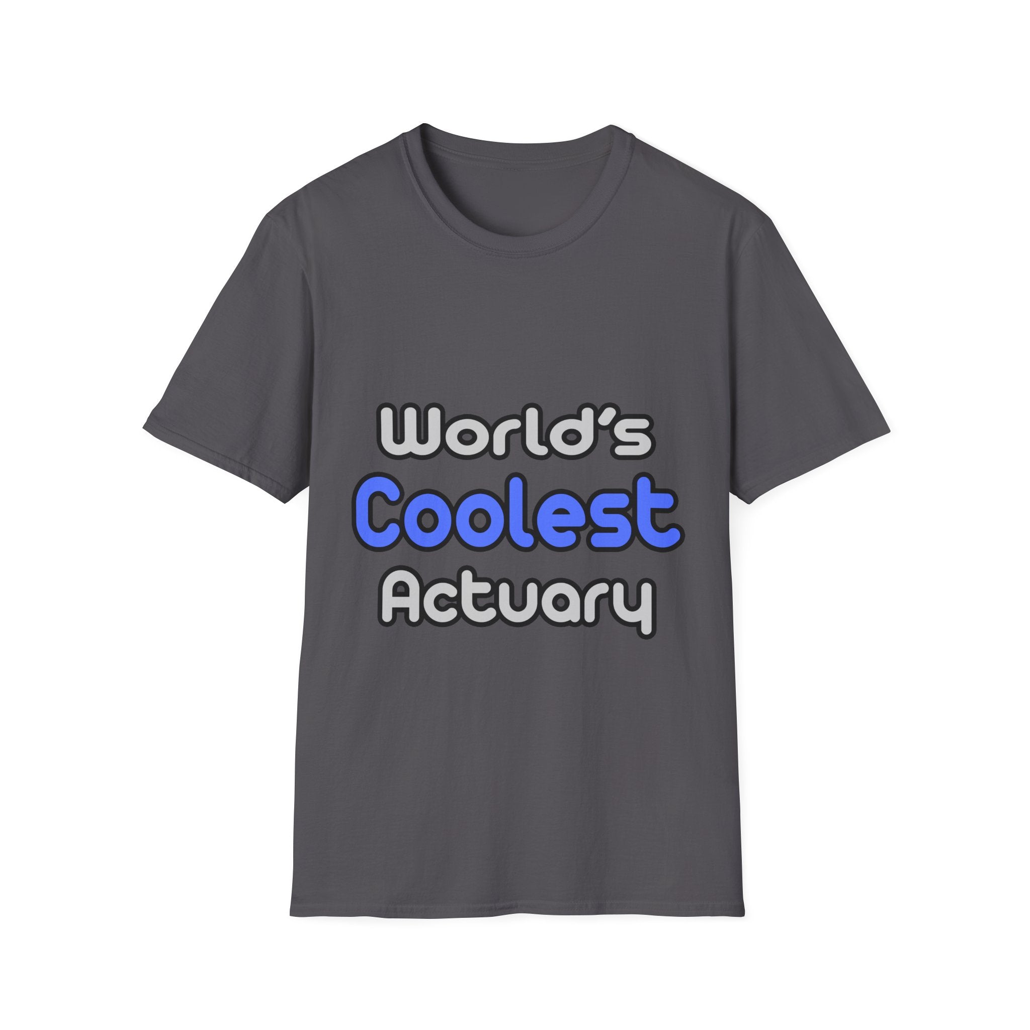 World's Coolest Actuary - Unisex Softstyle T-Shirt