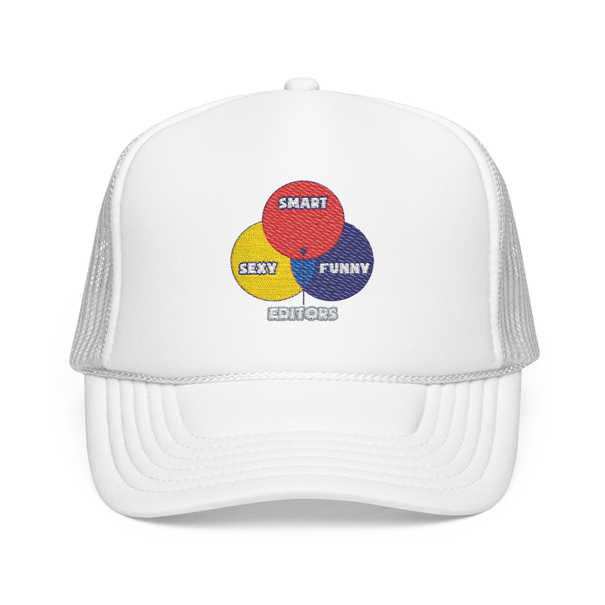 Venn Diagram .. Editors - Foam Trucker Hat