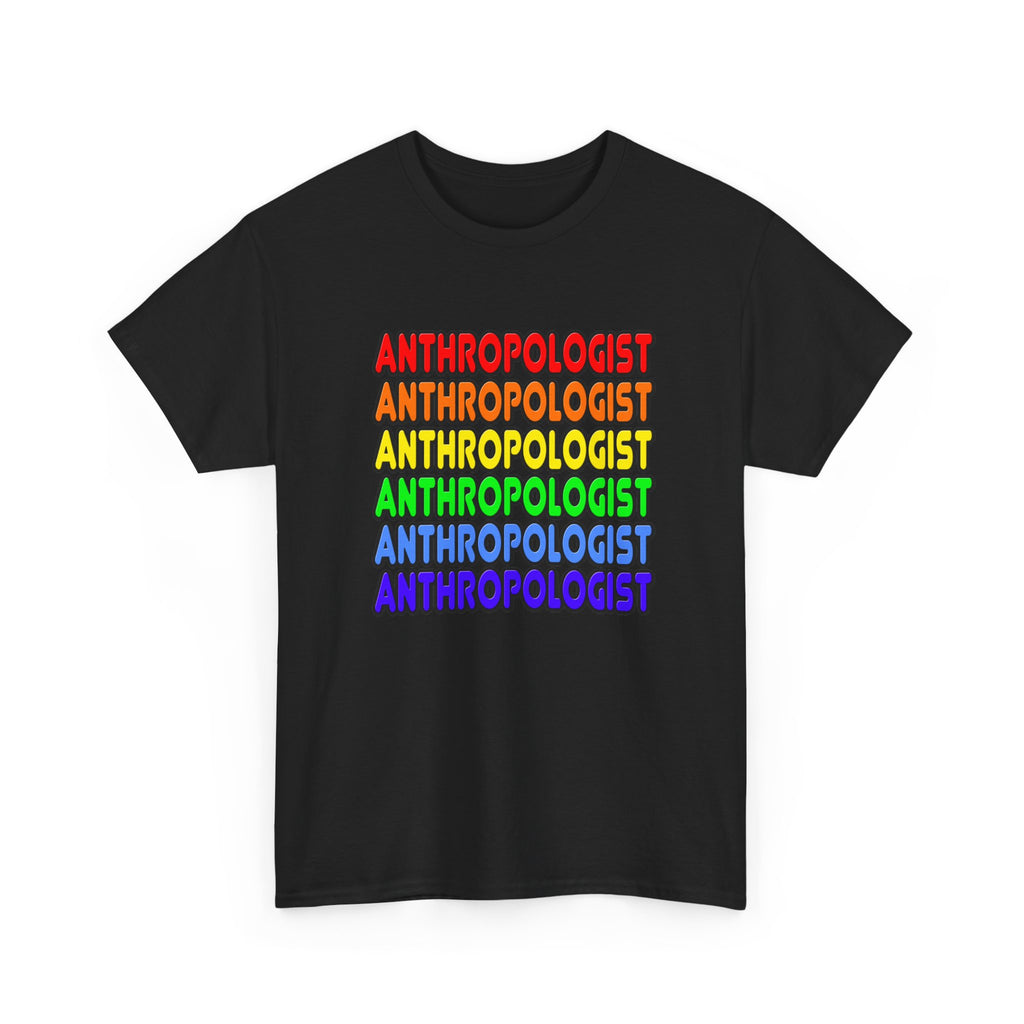 Rainbow Anthropologist - Unisex Heavy Cotton Tee
