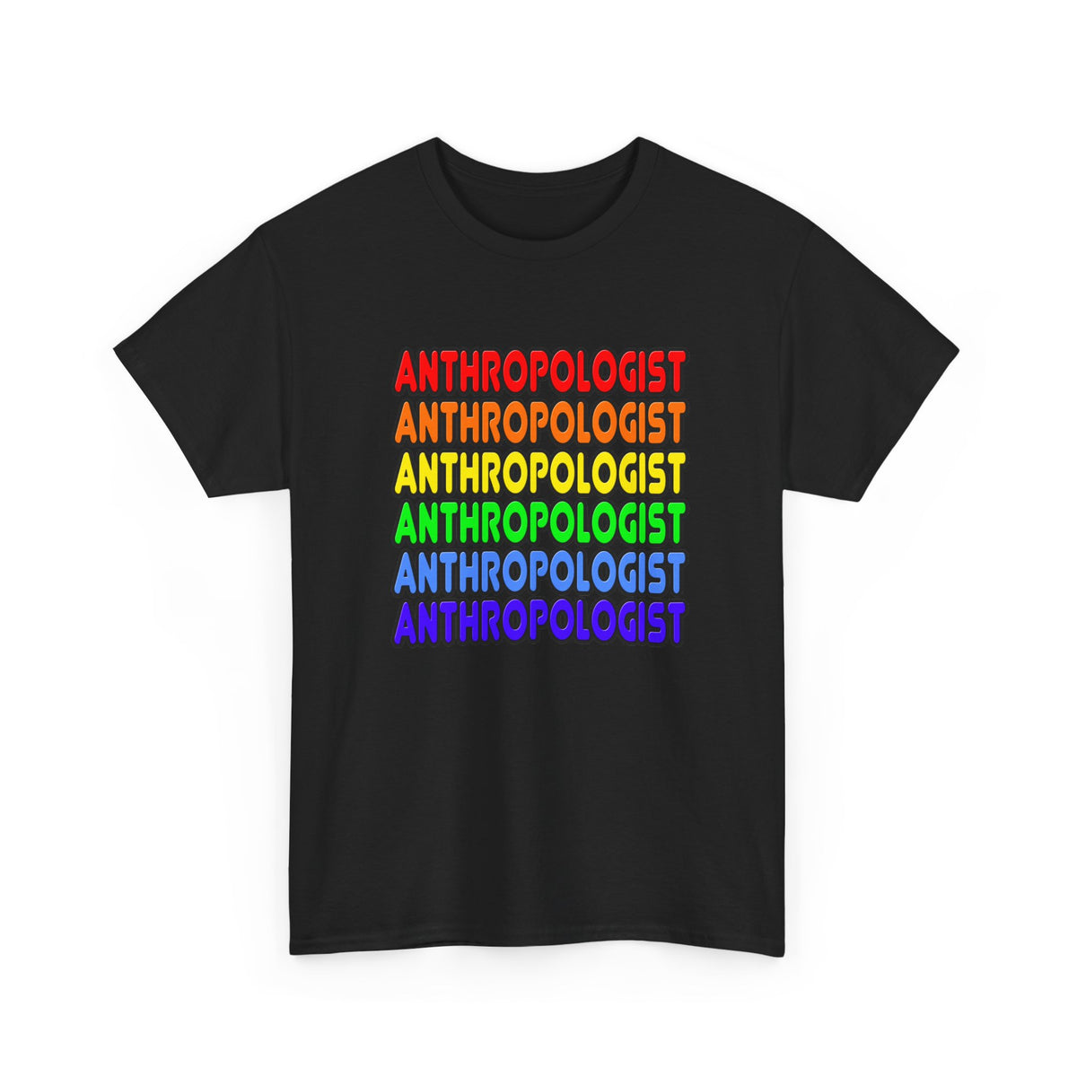 Rainbow Anthropologist - Unisex Heavy Cotton Tee