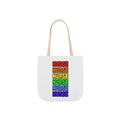 Rainbow Nurse - Canvas Tote Bag, 5-Color Straps