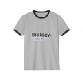 Biology...I Like This - Unisex Cotton Ringer T-Shirt