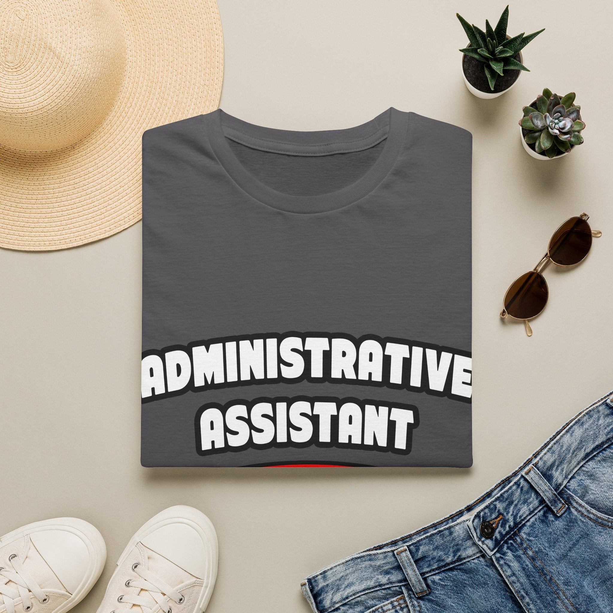 Administrative Assistant...Big Deal - Unisex Softstyle T-Shirt