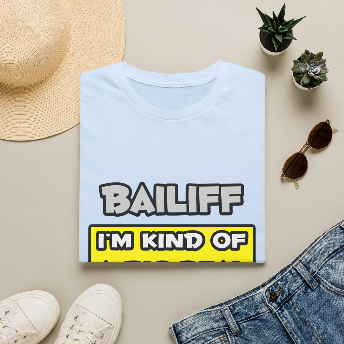 Bailiff .. I'm Kind of a Big Deal - Unisex Softstyle T-Shirt