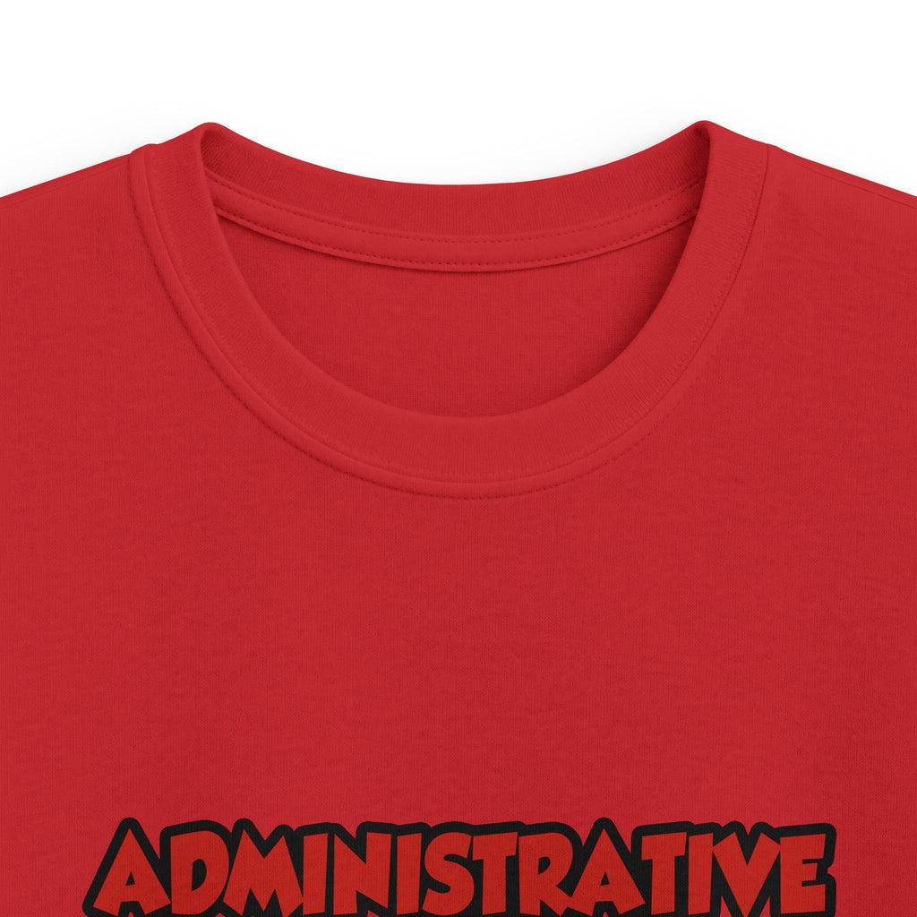 Admin Assistant ... Will Work For Wine - Kids Softstyle Tee