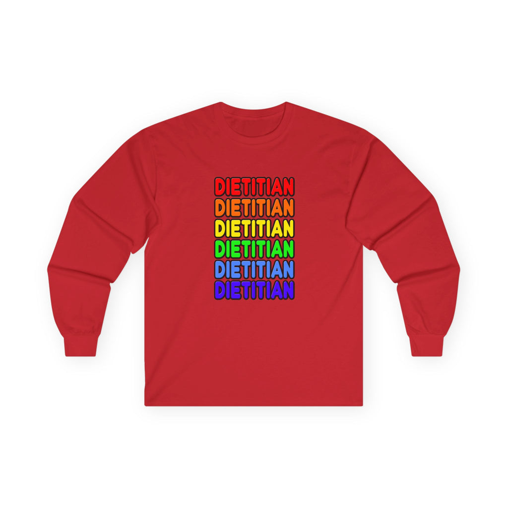 Rainbow Dietitian - Unisex Ultra Cotton Long Sleeve Tee