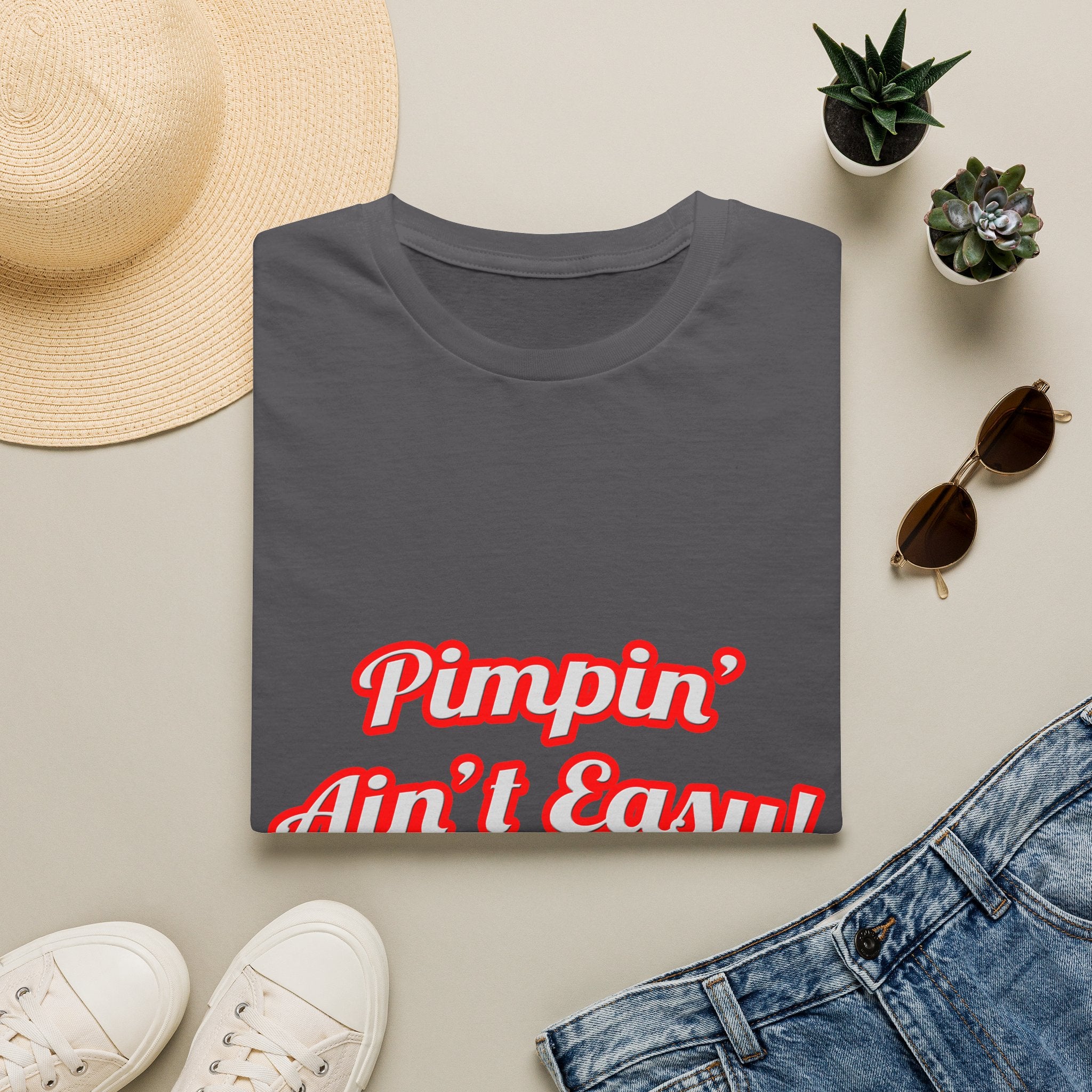 Pimpin' Ain't Easy .. Aerospace Engineer - Unisex Softstyle T-Shirt