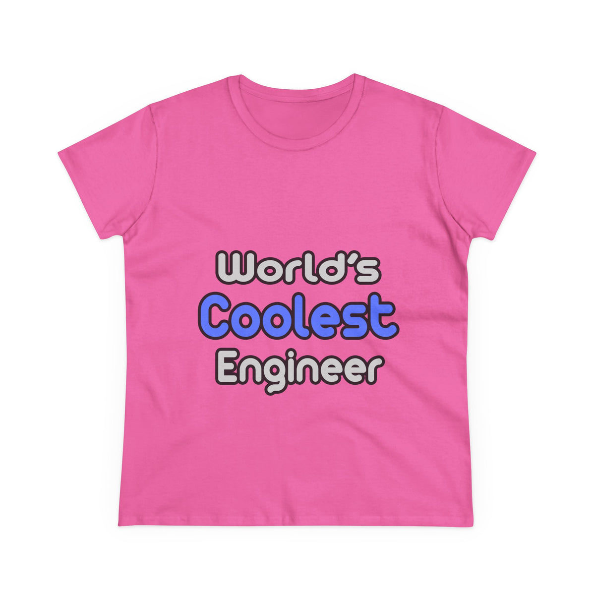 World's Coolest Engineer - Women's Midweight Cotton Tee