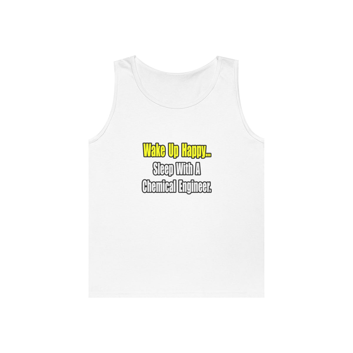 Sleep With a Chemical Engineer - Unisex Heavy Cotton Tank Top