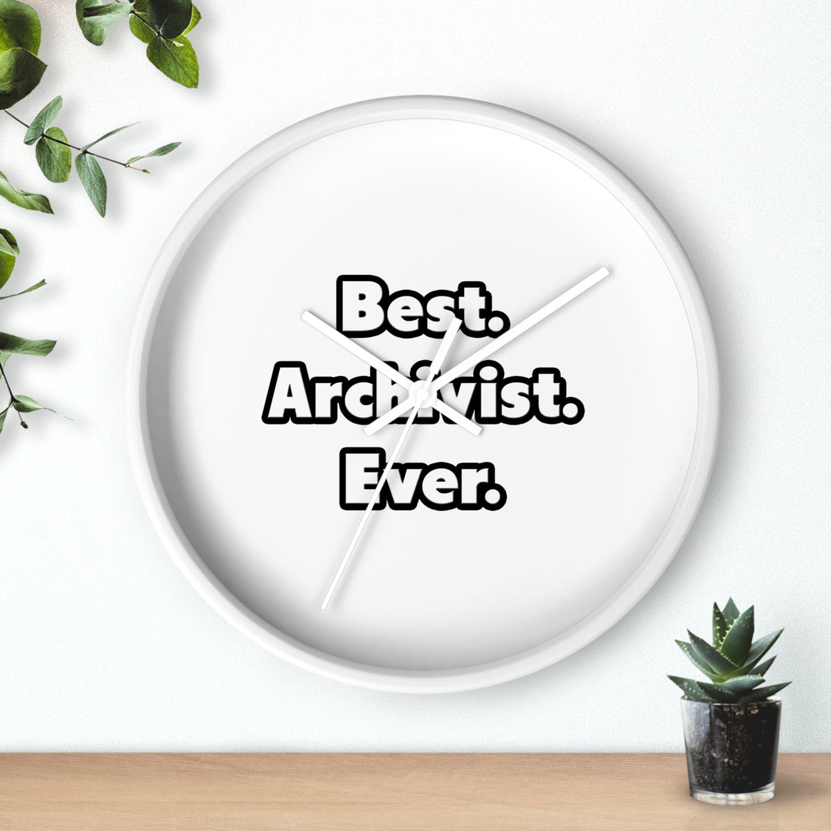 Best. Archivist. Ever - Wall Clock