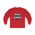 Ninja Allergist - Unisex Ultra Cotton Long Sleeve Tee