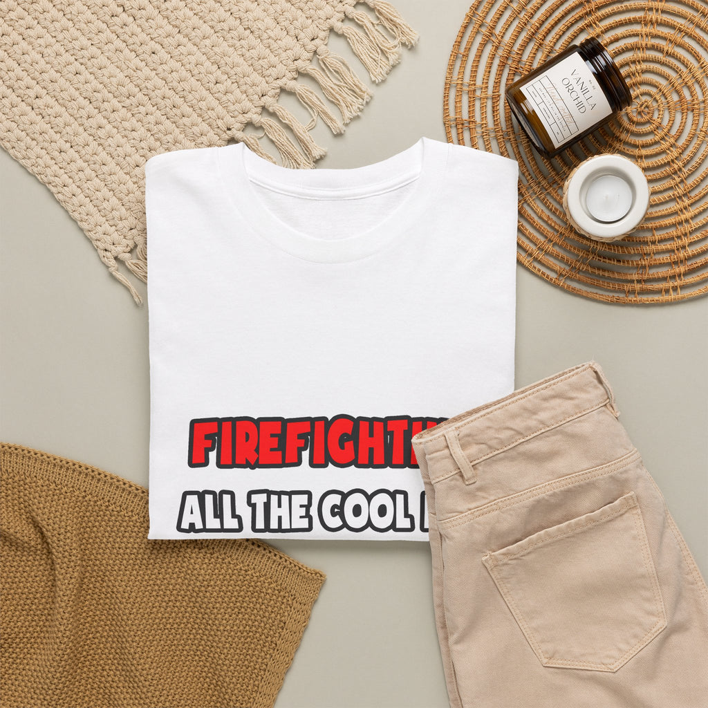 Funny Firefighter Shirts and Gifts - Unisex Heavy Cotton Tee