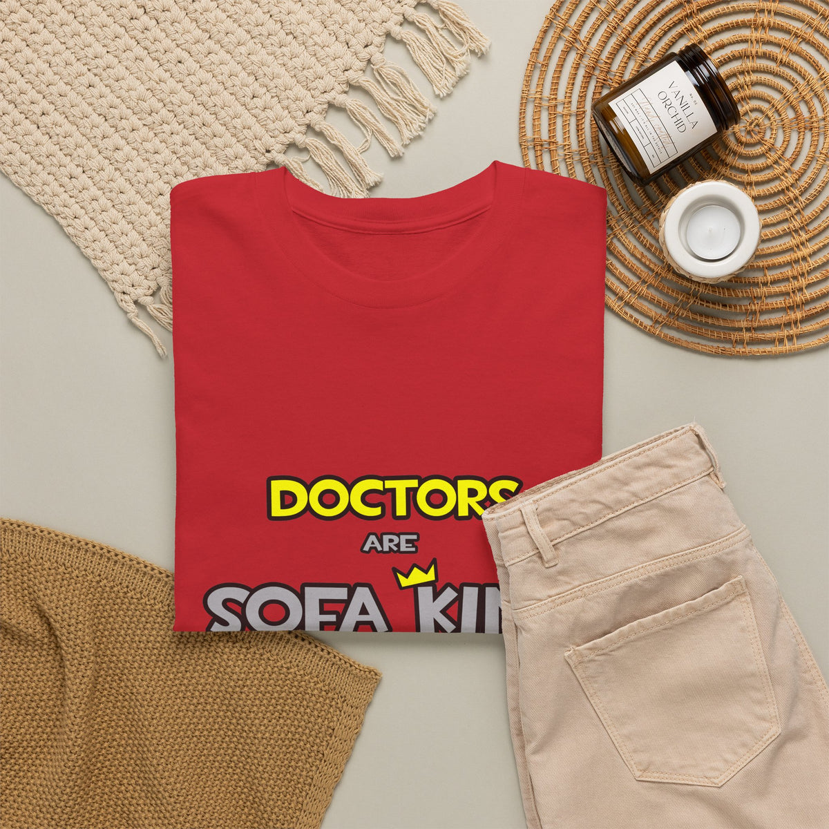 Doctors Are Sofa King Cool - Unisex Heavy Cotton Tee