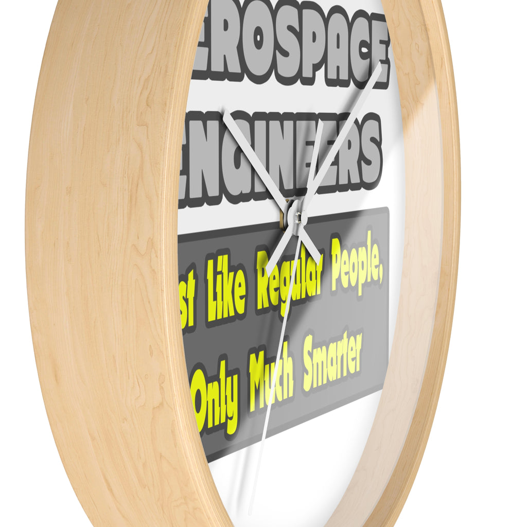 Aerospace Engineers...Smarter - Wall Clock