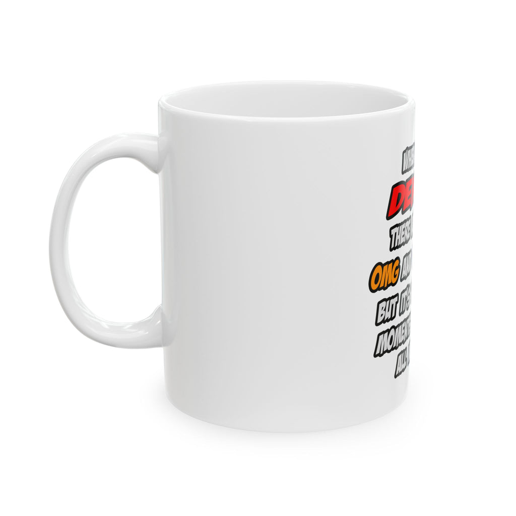 Dentist .. OMG WTF LOL - Ceramic Mug, (11oz, 15oz)