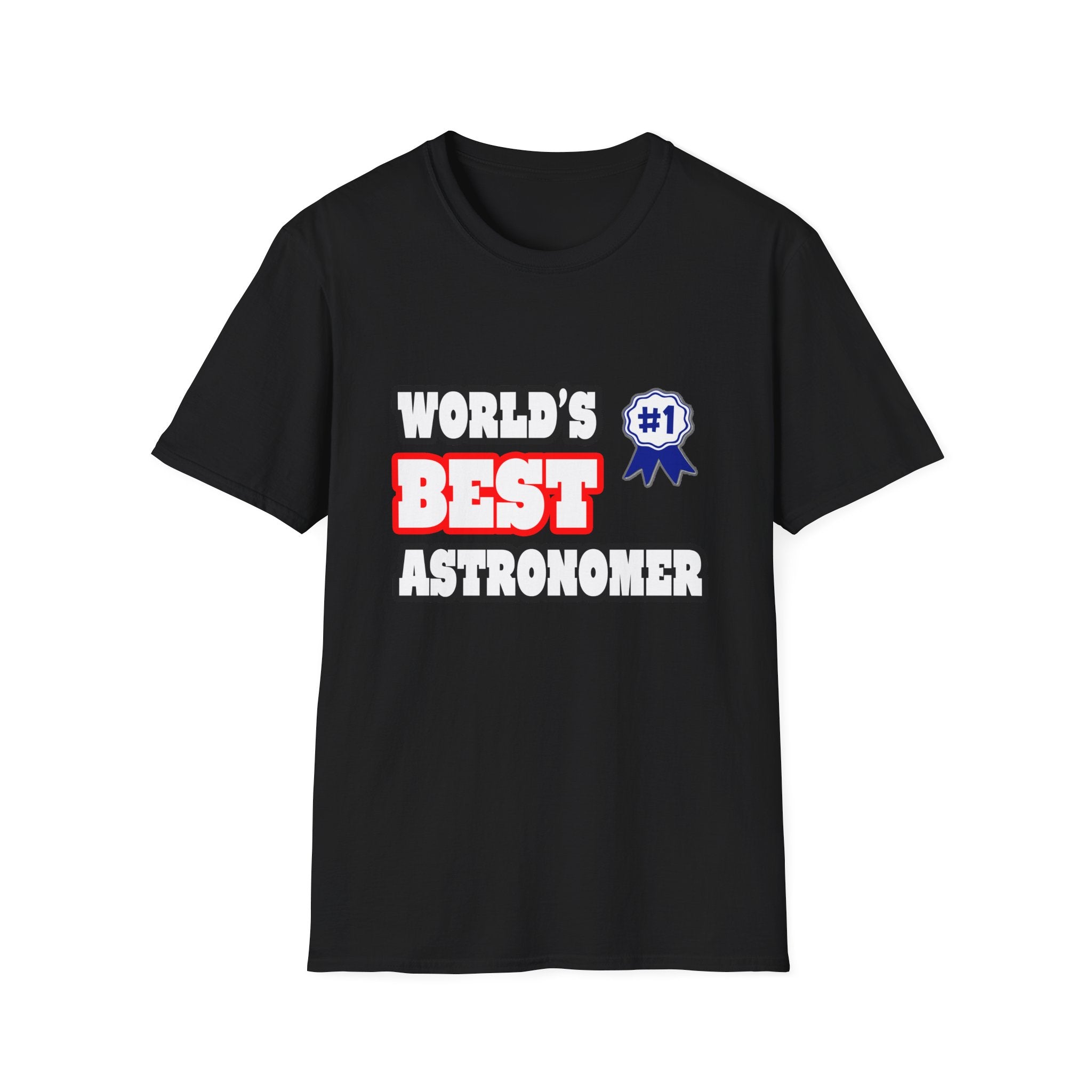 World's Best Astronomer - Unisex Softstyle T-Shirt