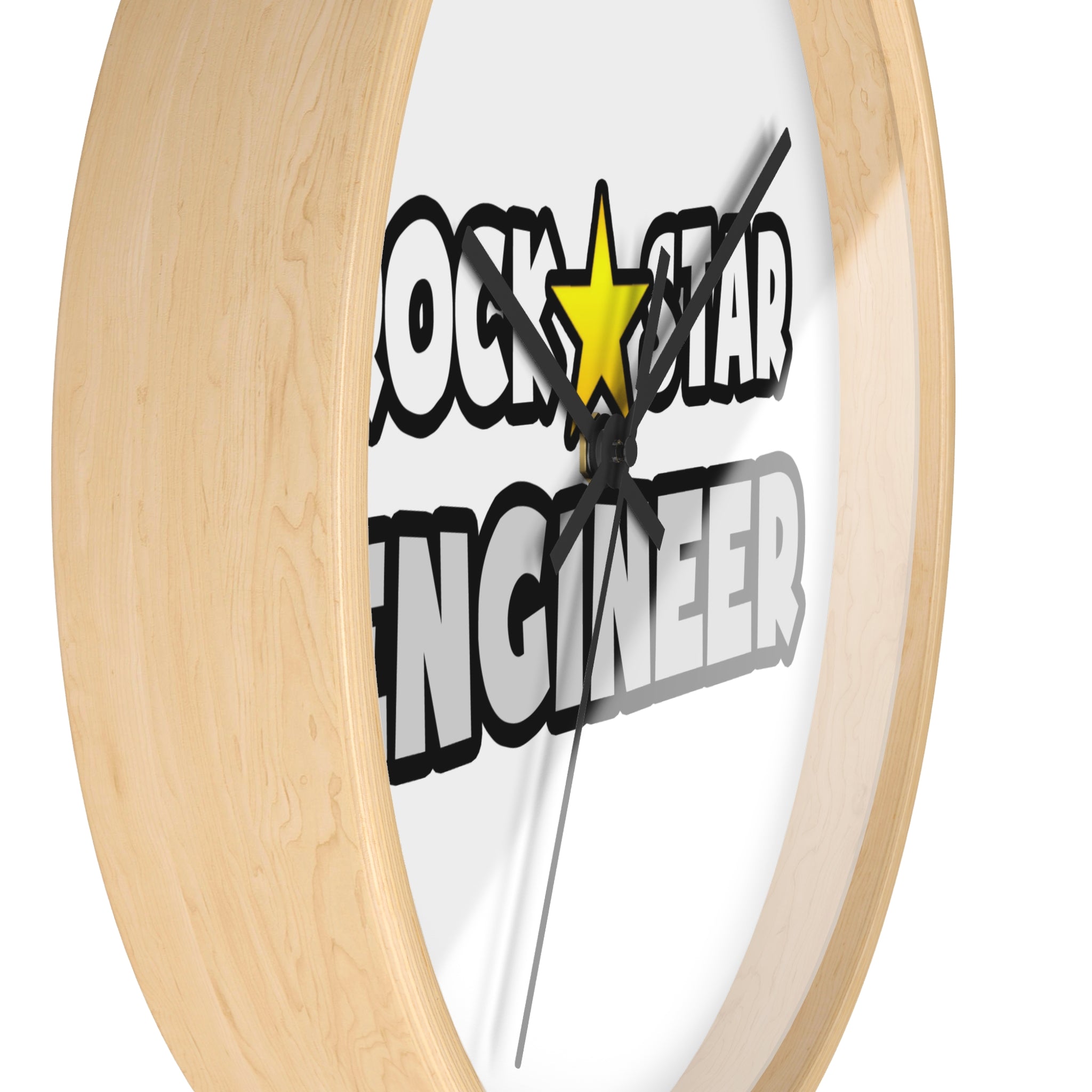Rock Star Engineer (2) - Wall Clock