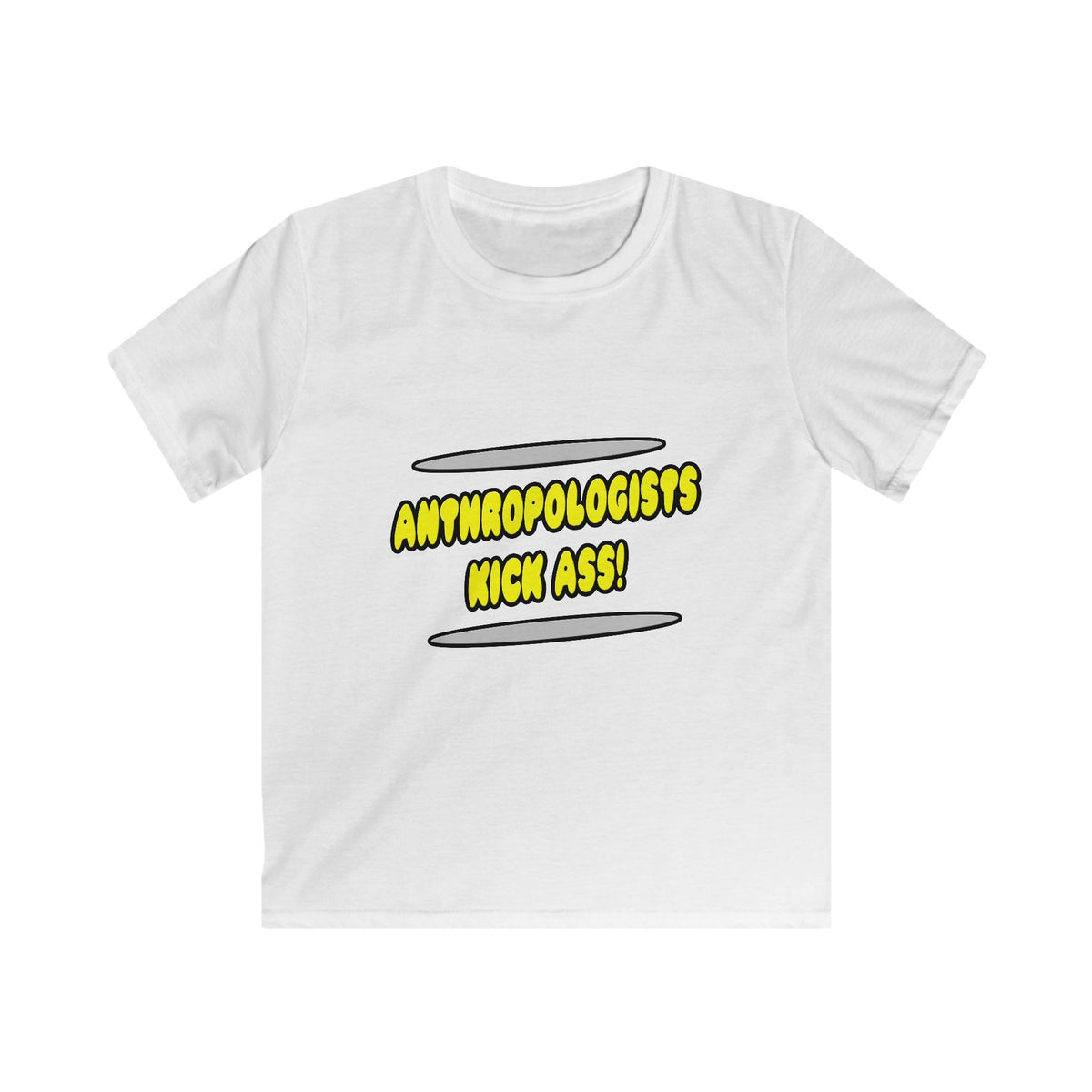 Anthropologists Kick Ass! - Kids Softstyle Tee