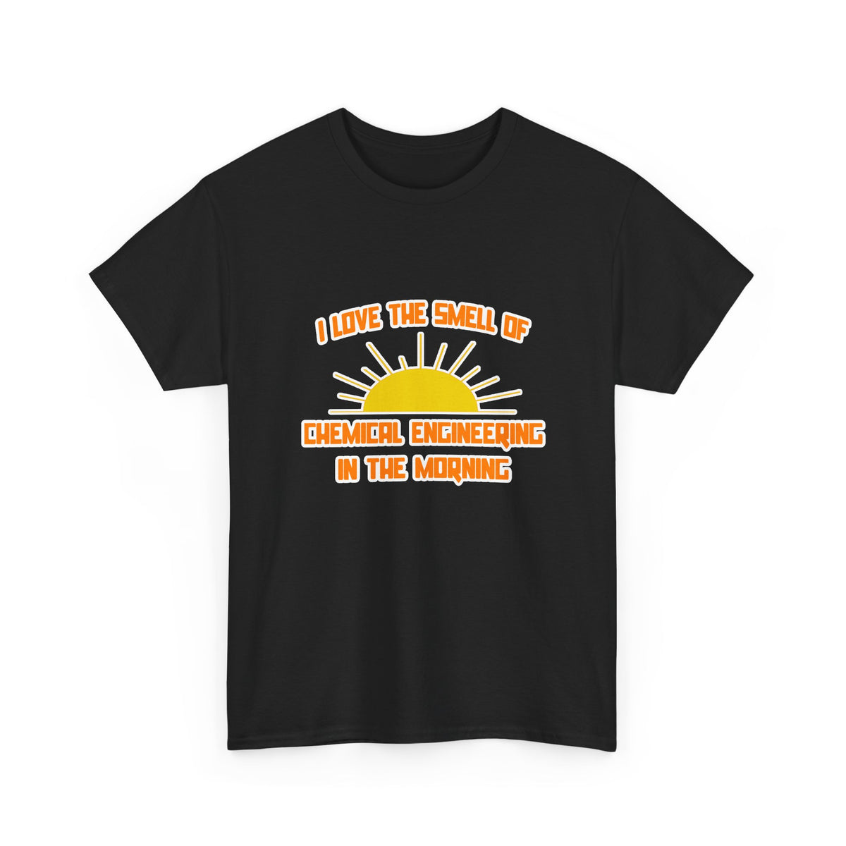 Smell of Chemical Engineering in the Morning - Unisex Heavy Cotton Tee