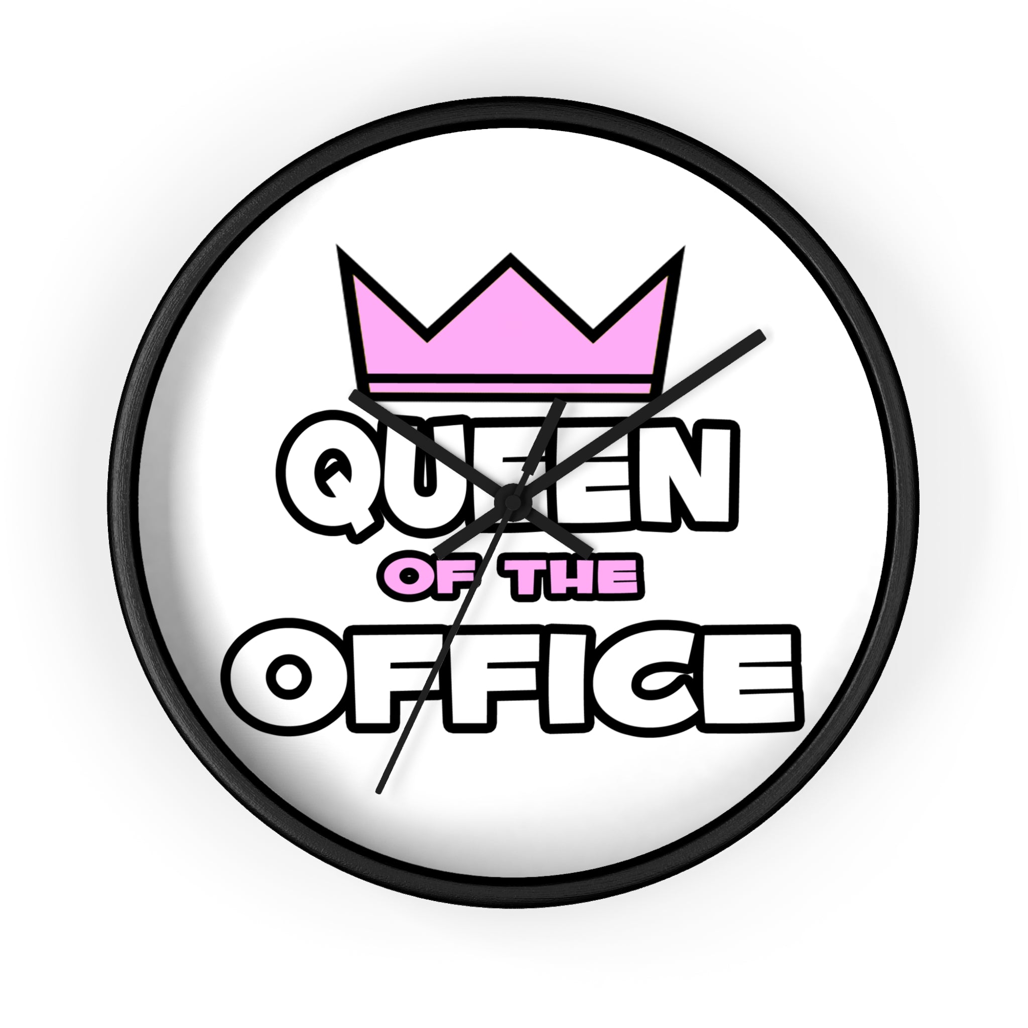 Queen of the Office - Wall Clock
