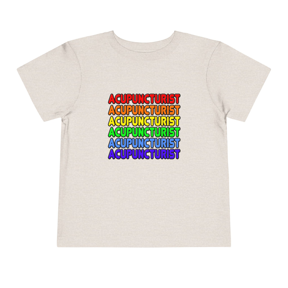 Rainbow Acupuncturist - Toddler Short Sleeve Tee