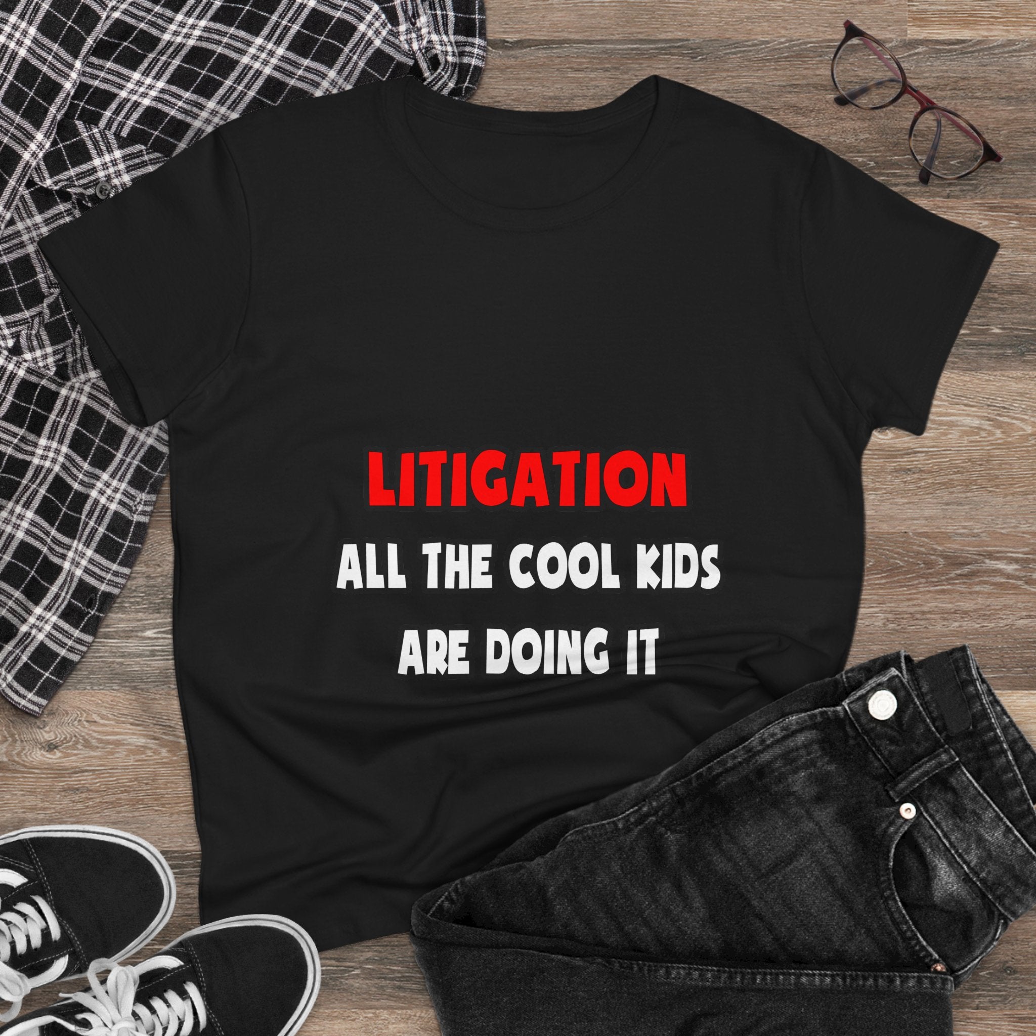 Funny Attorney Shirts and Gifts - Women's Midweight Cotton Tee