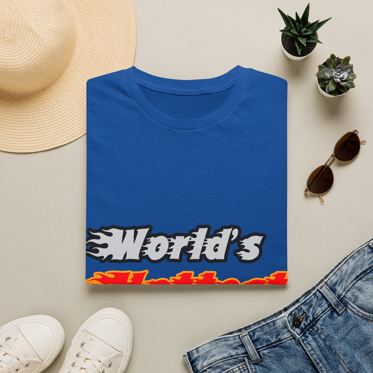 World's Hottest Teacher - Unisex Softstyle T-Shirt