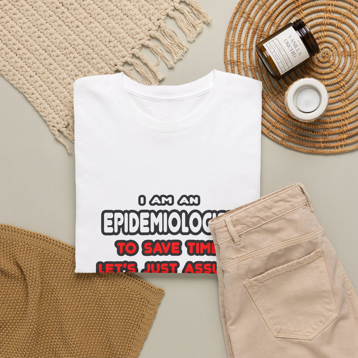 Funny Epidemiologist T Shirts and Gifts - Unisex Heavy Cotton Tee