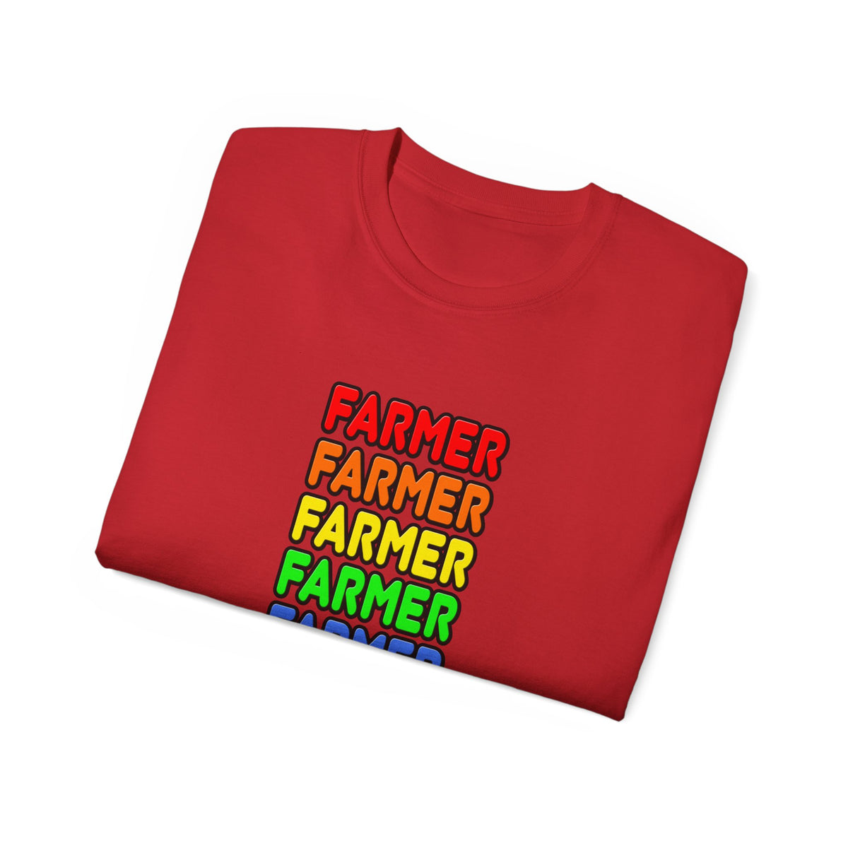 Rainbow Farmer - Unisex Ultra Cotton Tee