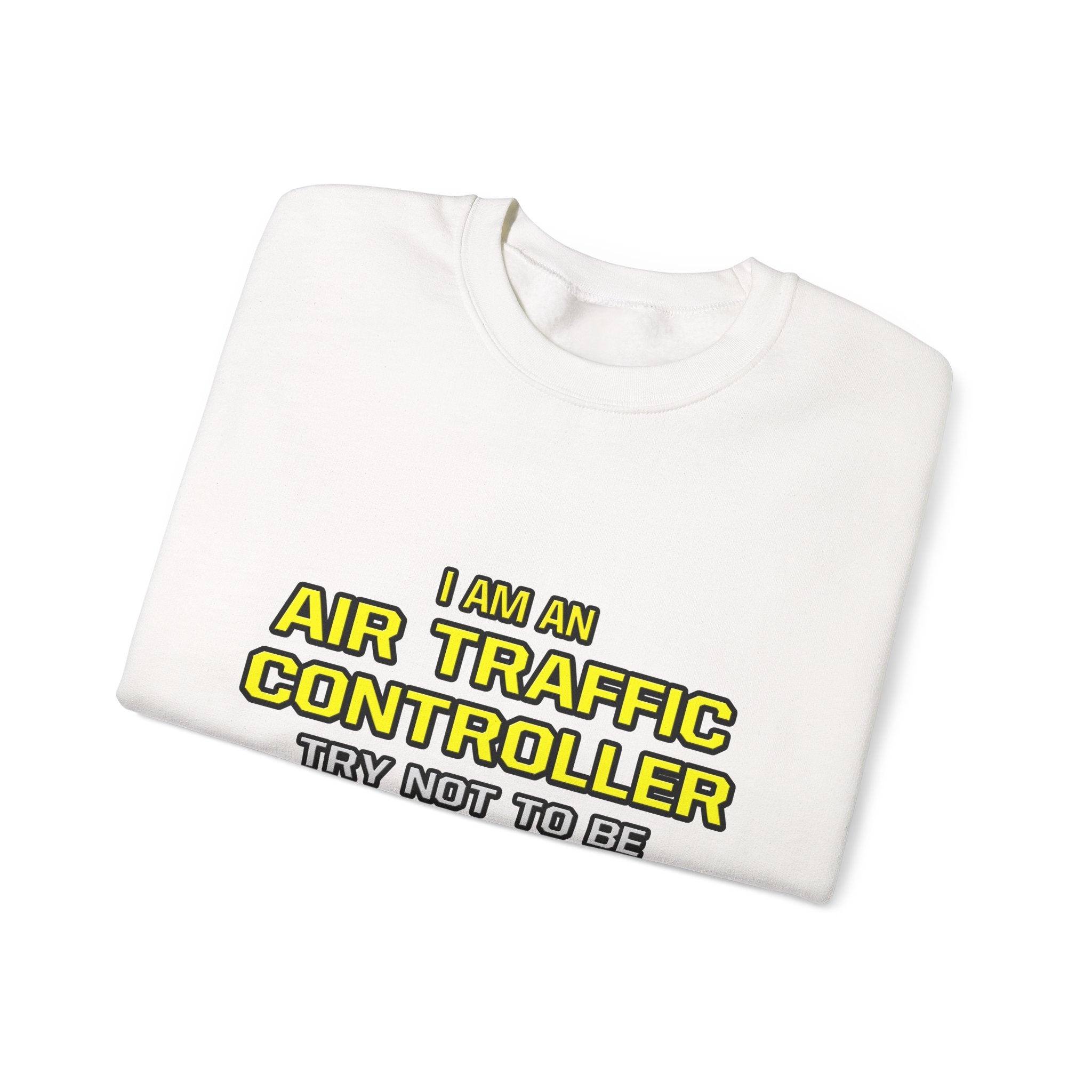 Air Traffic Controller...Superior Intelligence - Unisex Heavy Blend™ Crewneck Sweatshirt