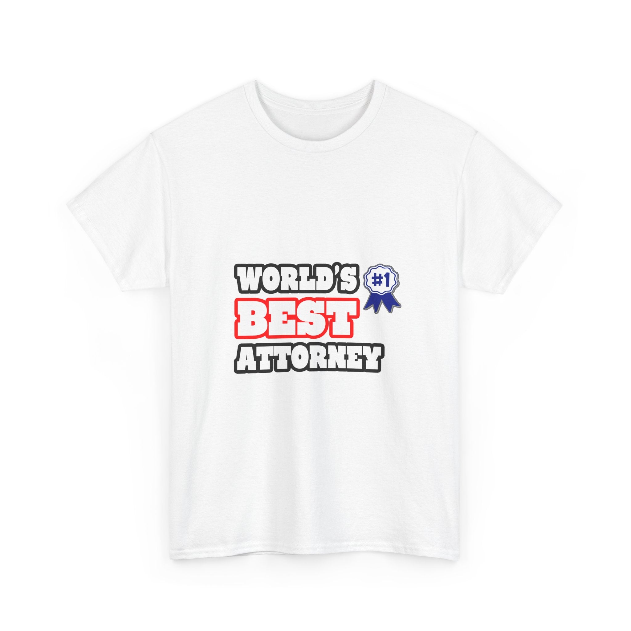 World's Best Attorney - Unisex Heavy Cotton Tee