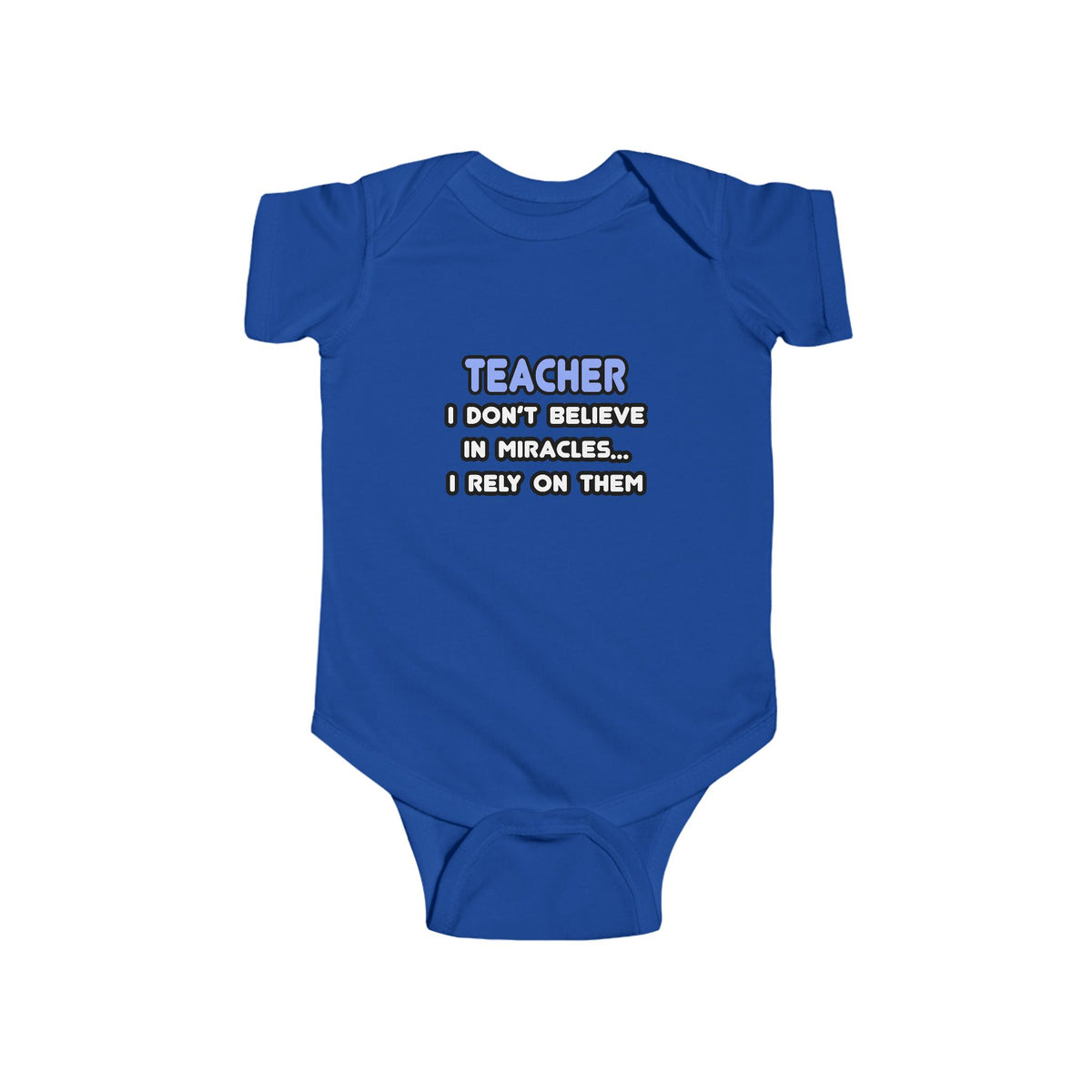 Miracles and Teachers - Infant Fine Jersey Bodysuit
