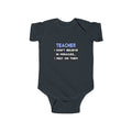 Miracles and Teachers - Infant Fine Jersey Bodysuit