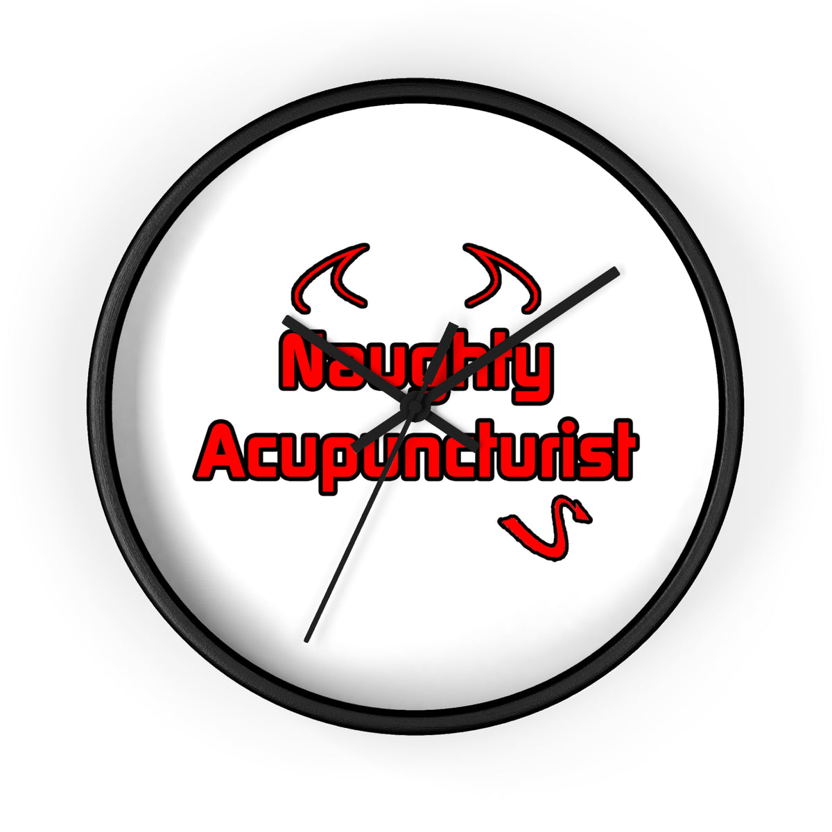 Naughty Acupuncturist - Wall Clock