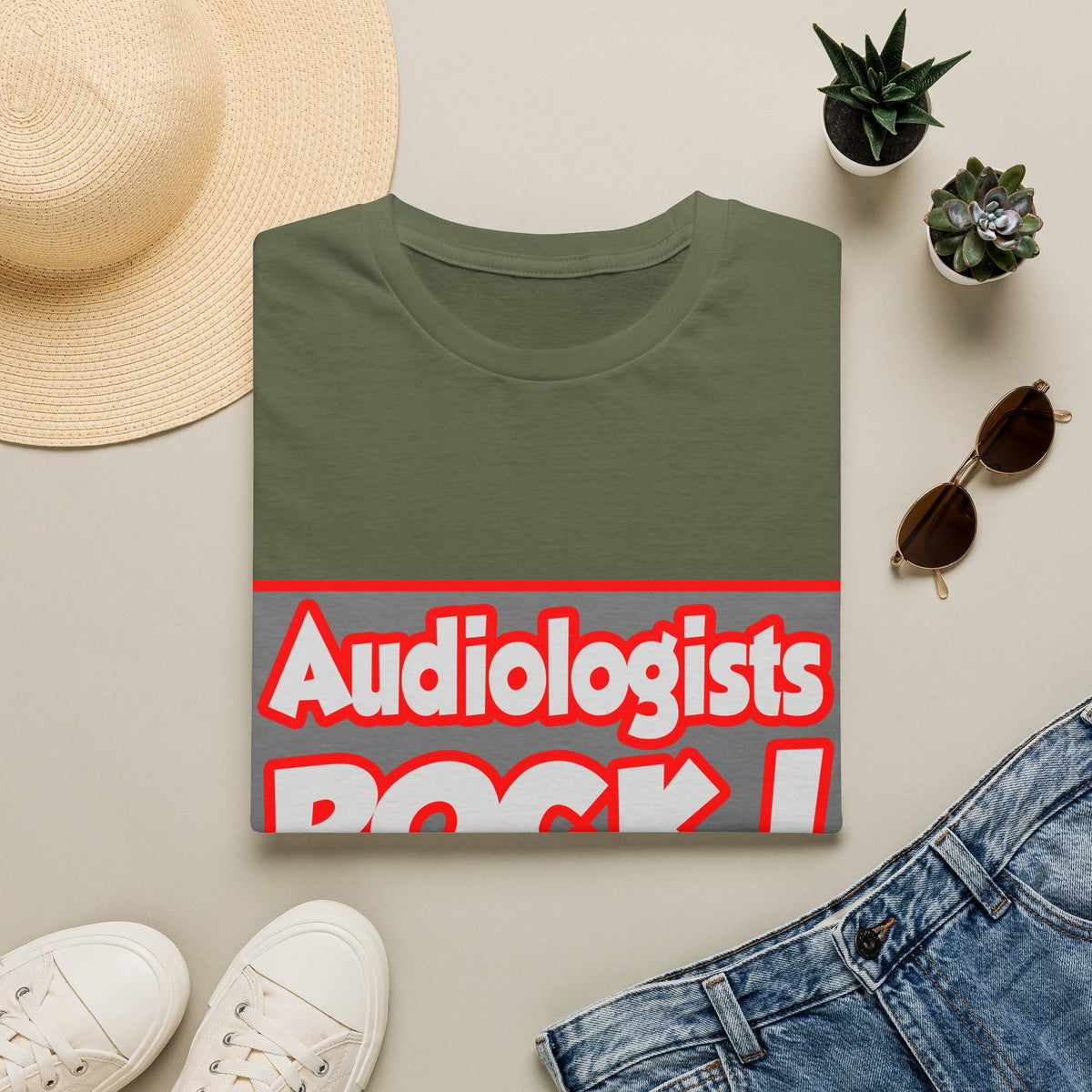 Audiologists Rock! - Unisex Softstyle T-Shirt