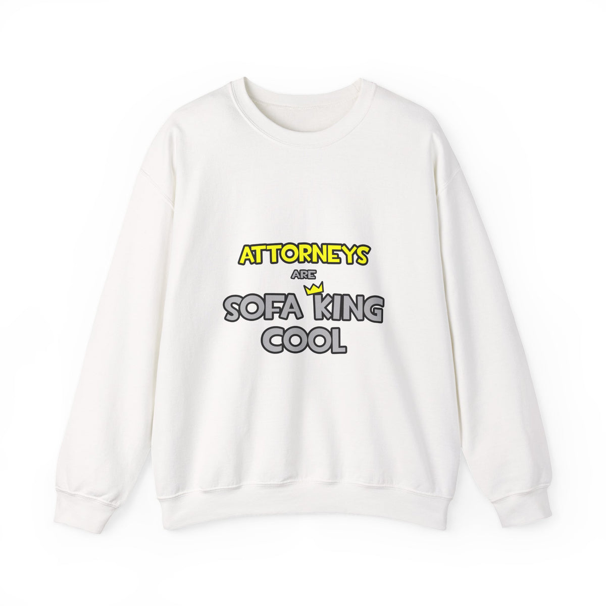 Attorneys Are Sofa King Cool - Unisex Heavy Blend™ Crewneck Sweatshirt