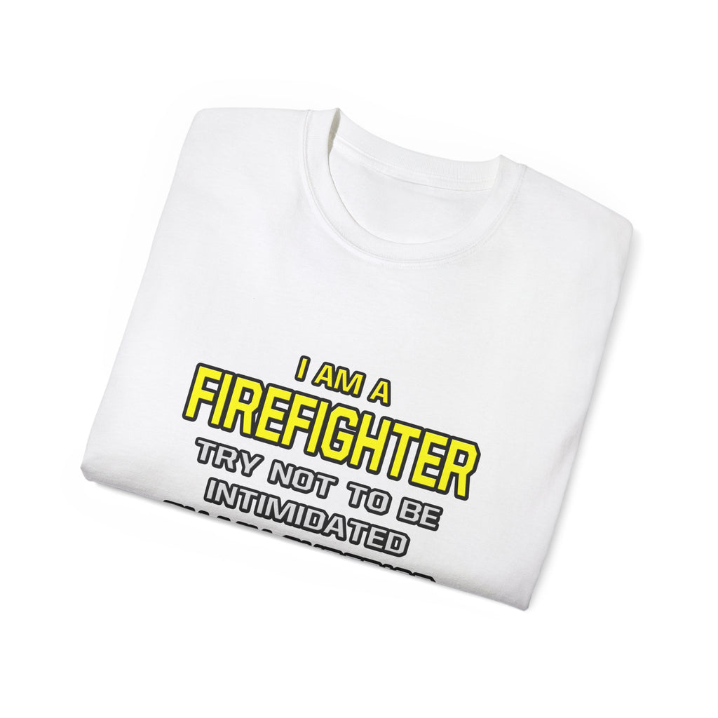 Firefighter...Superior Intelligence - Unisex Ultra Cotton Tee