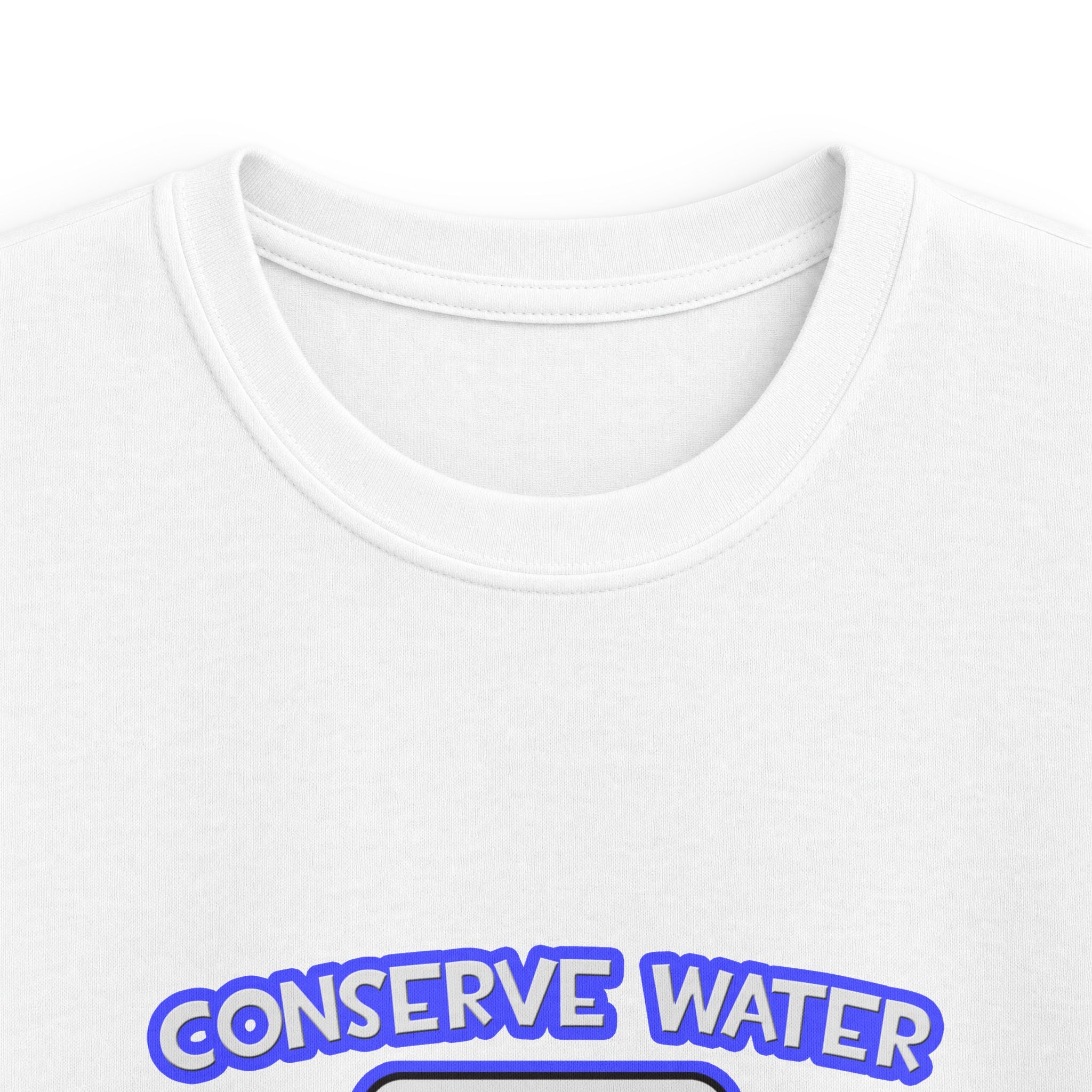 Conserve Water .. Shower With Aerospace Engineer - Kids Softstyle Tee