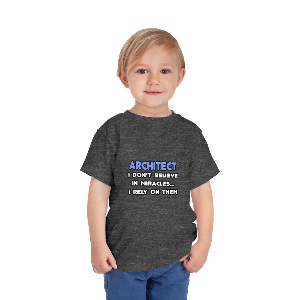 Miracles and Architects - Toddler Short Sleeve Tee