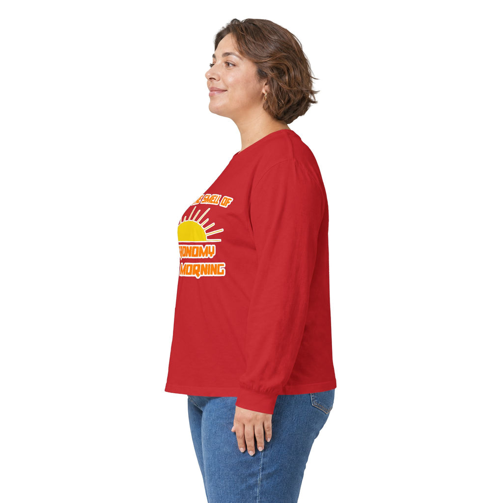 Smell of Astronomy in the Morning - Unisex Ultra Cotton Long Sleeve Tee
