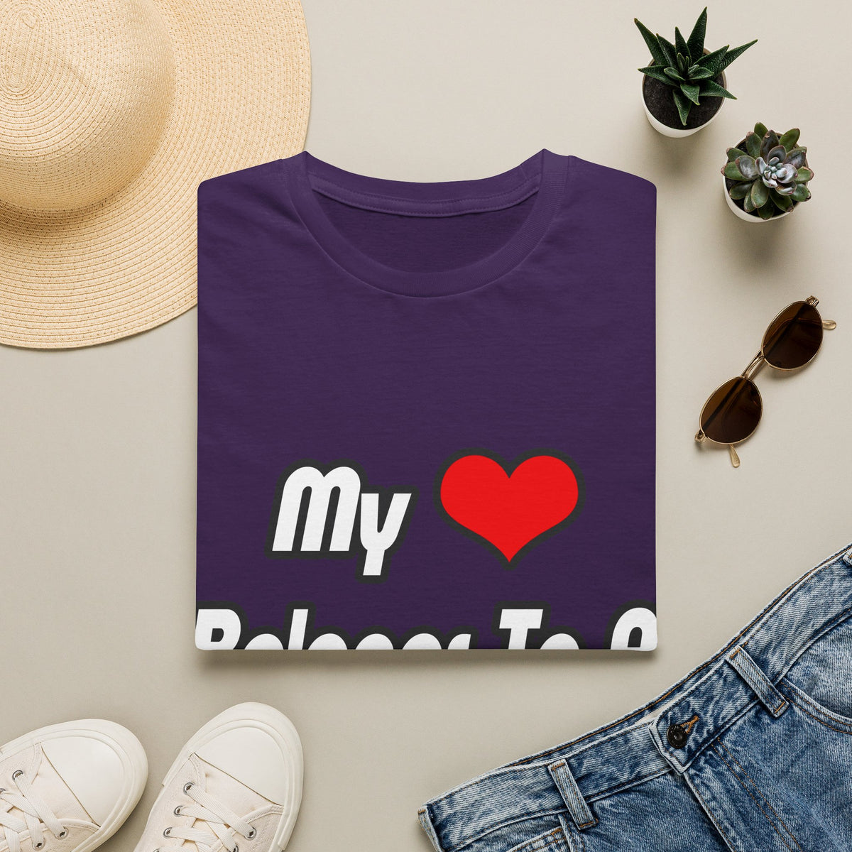 My Heart Belongs To A Teacher - Unisex Softstyle T-Shirt