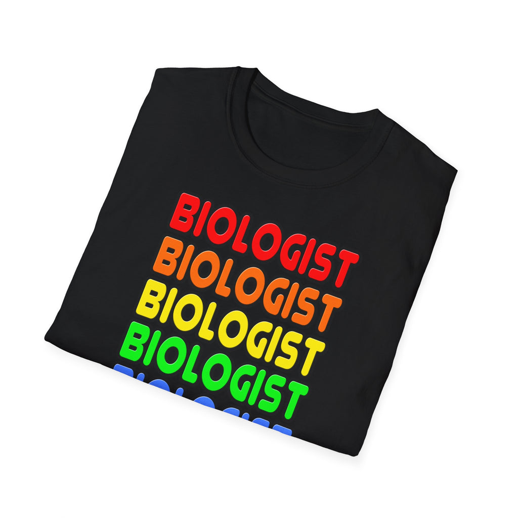 Rainbow Biologist - Unisex Softstyle T-Shirt