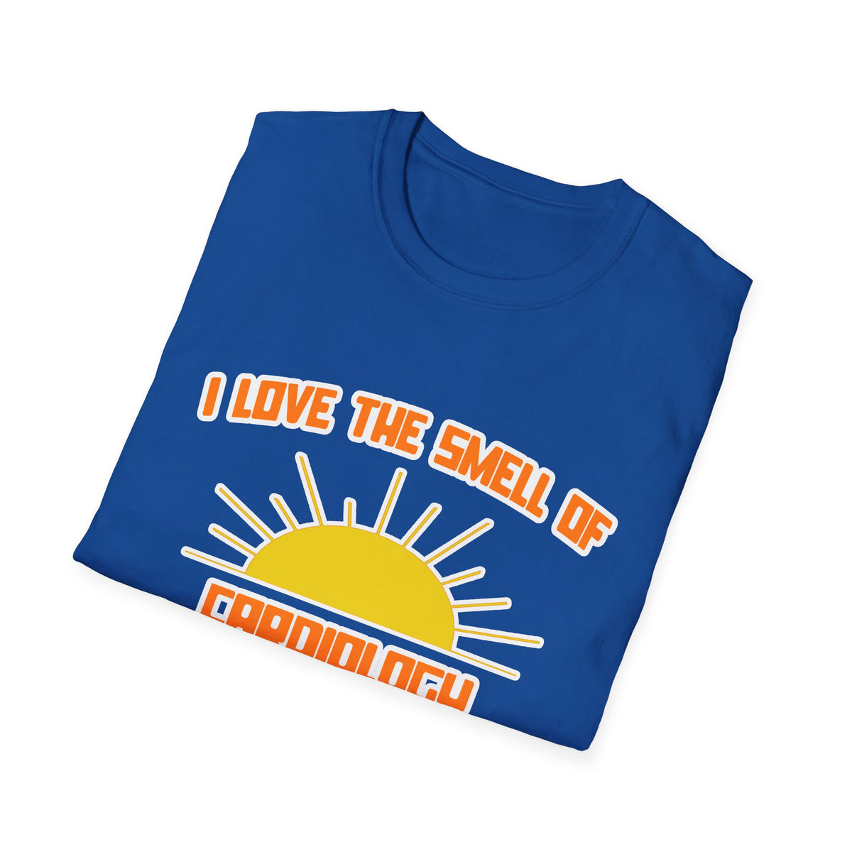 Smell of Cardiology in the Morning - Unisex Softstyle T-Shirt